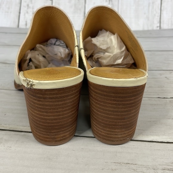 Madewell Cream The Harper Block Heeled Mule - Picture 4 of 13